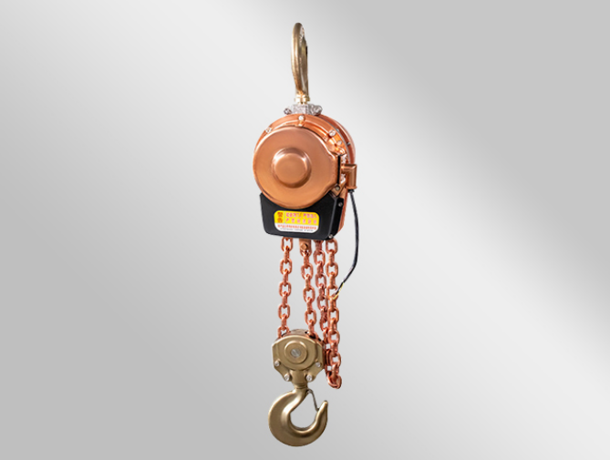 礦用防爆電動(dòng)環(huán)鏈葫蘆在采礦作業(yè)中應(yīng)用